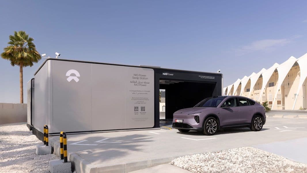 NIO’s 3-Minute Battery Swaps Reduce EV Charging Time in the UAE NIO’s 3-Minute Battery Swaps Reduce EV Charging Time in the UAE