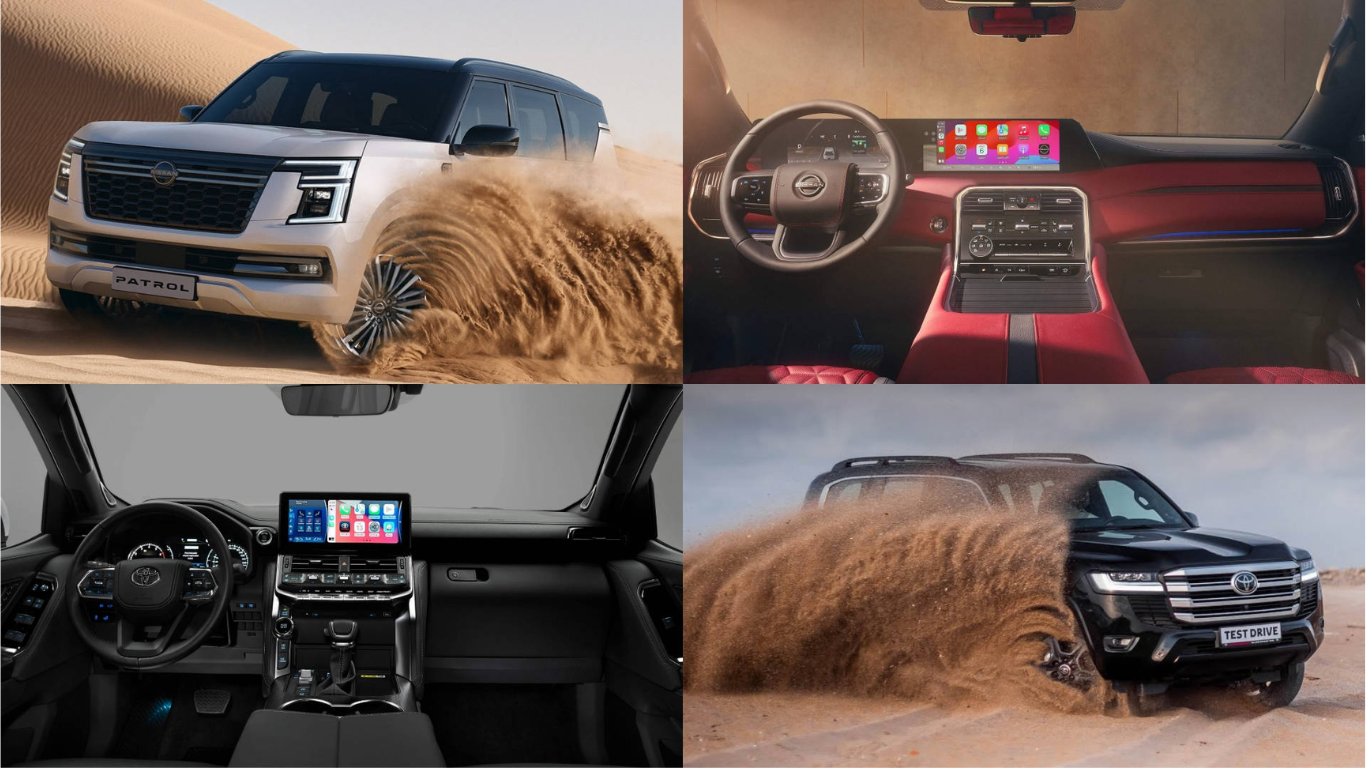 2025 Nissan Patrol vs. Toyota Land Cruiser 300: Who Leads Now? 2025 Nissan Patrol vs. Toyota Land Cruiser 300: Who Leads Now?