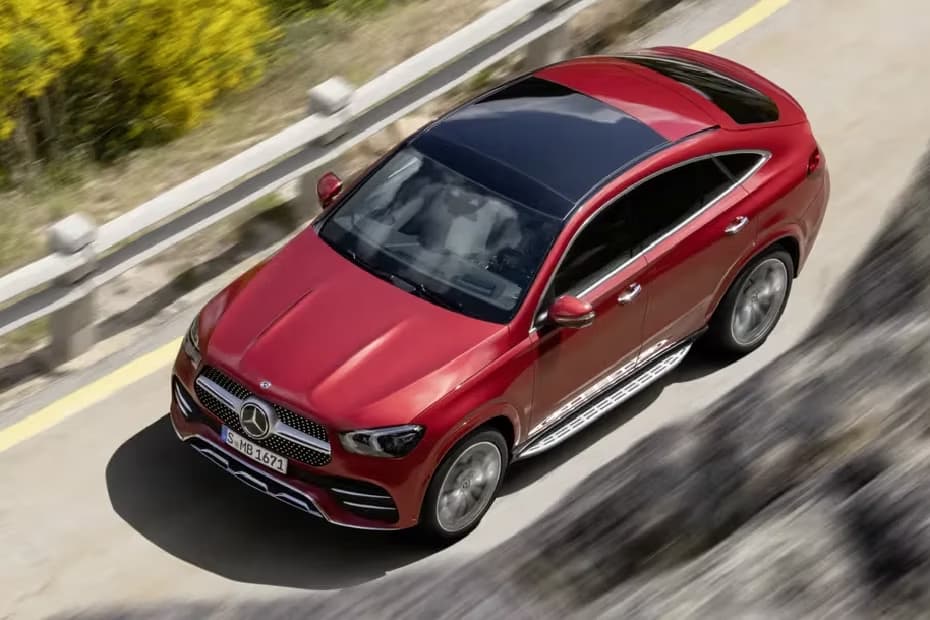Mercedes-Benz GLE-Class Coupe Full View Of The Top Mercedes-Benz GLE-Class Coupe Full View Of The Top