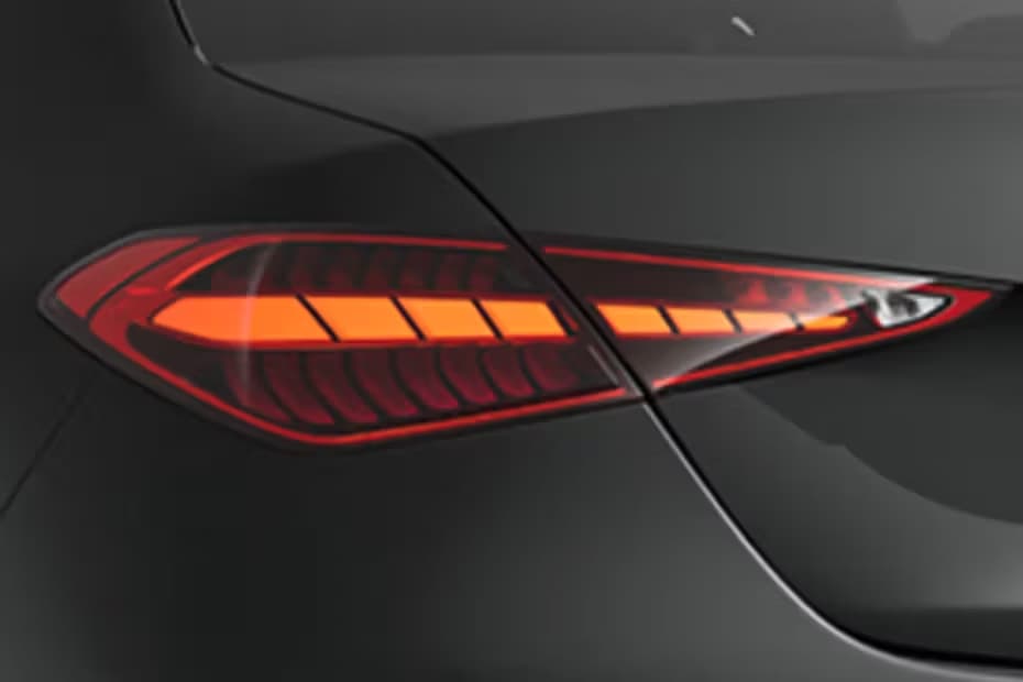 Tail Light Mercedes-Benz C Class Rear View Of Tail Light Tail Light Mercedes-Benz C Class Rear View Of Tail Light