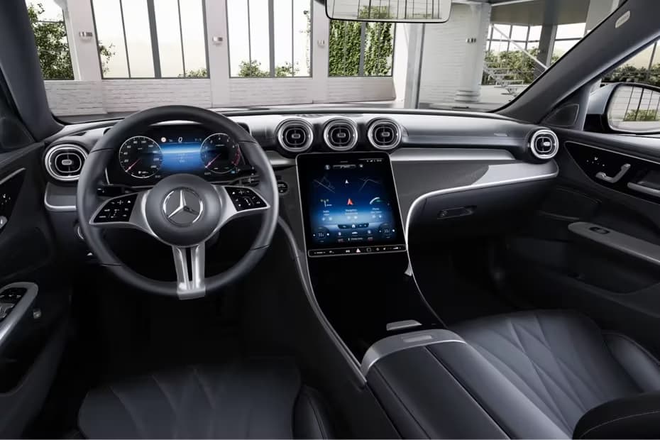 Dashboard Mercedes-Benz C Class Dashboard With Floating Touchscreen Infotainment System Dashboard Mercedes-Benz C Class Dashboard With Floating Touchscreen Infotainment System