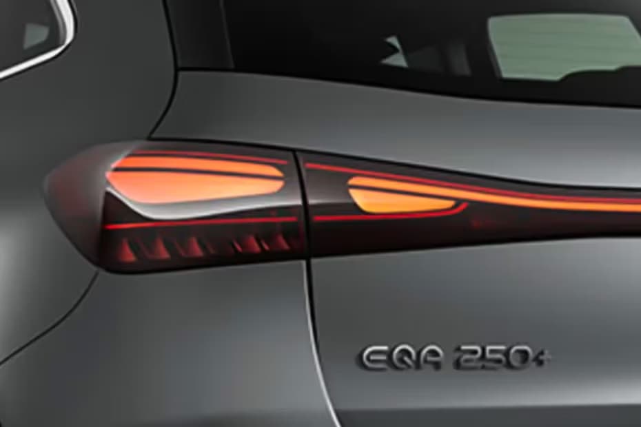 Mercedes-Benz EQA Rear Side Connected Tail Light View Mercedes-Benz EQA Rear Side Connected Tail Light View
