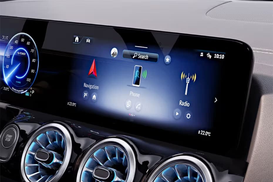 Mercedes-Benz EQA Stereo Close-Up View Mercedes-Benz EQA Stereo Close-Up View