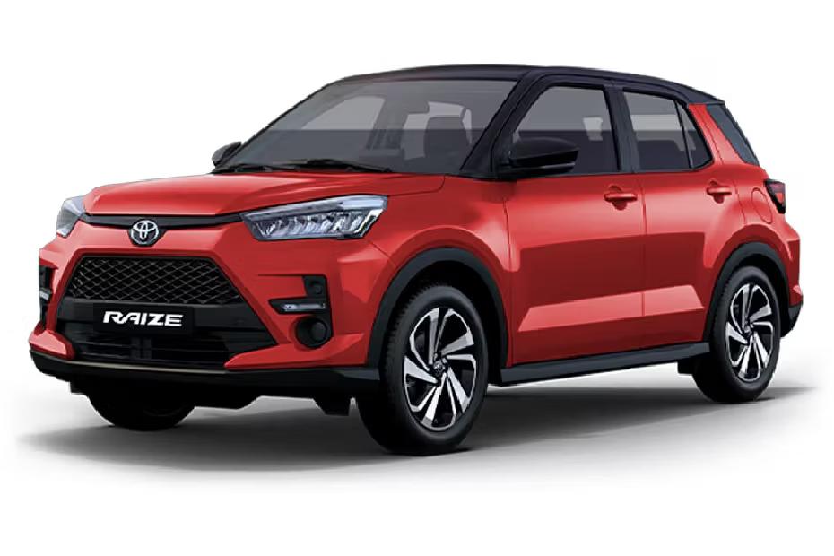 Toyota Raize Red And Black