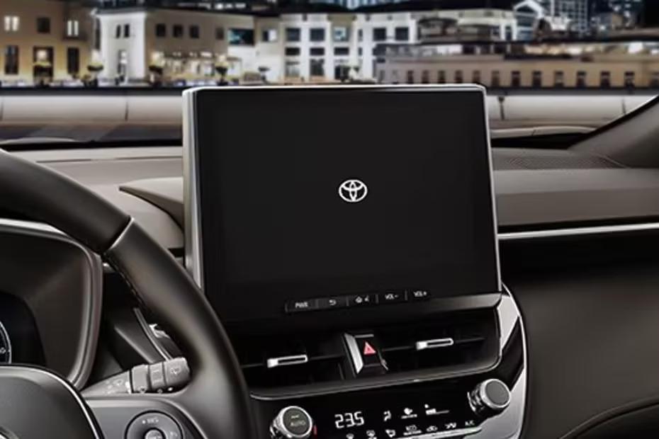 Toyota Corolla Cross Stereo View With AC Controls Toyota Corolla Cross Stereo View With AC Controls