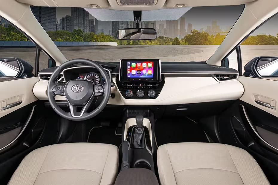 Toyota Corolla Dashboard Layout Floating Screen & Dual Tone Interior Toyota Corolla Dashboard Layout Floating Screen & Dual Tone Interior