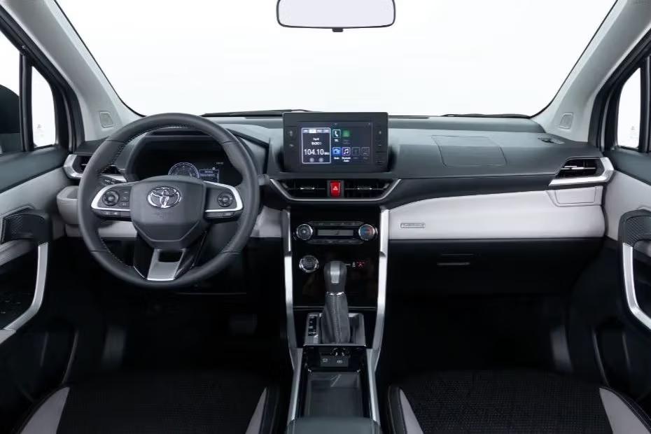 Toyota Veloz Dashboard Layout Floating Touchscreen Display With Dual Tone Interior Toyota Veloz Dashboard Layout Floating Touchscreen Display With Dual Tone Interior