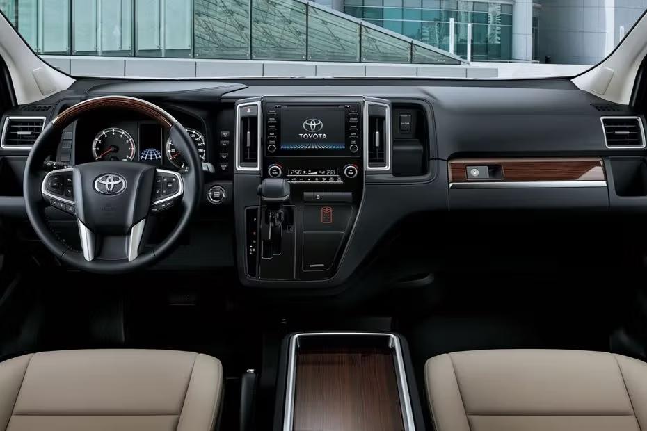 Toyota Granvia Dashboard Layout With Dual Tone Interior Toyota Granvia Dashboard Layout With Dual Tone Interior