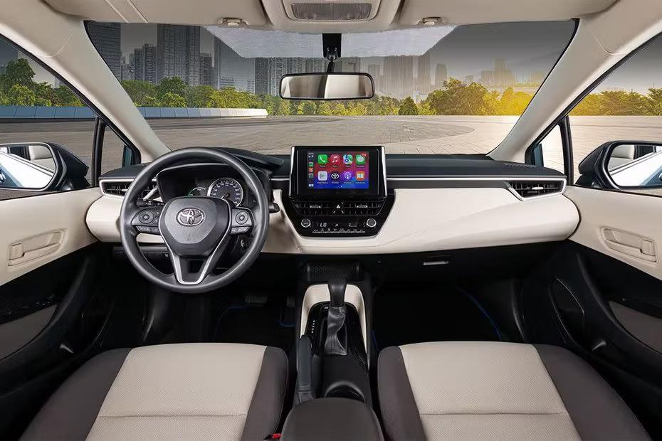 Toyota Corolla Hybrid Dashboard Layout Dual Tone Interior Toyota Corolla Hybrid Dashboard Layout Dual Tone Interior
