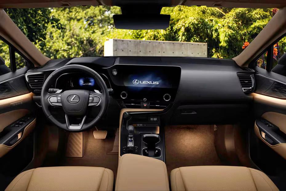 Lexus NX Dashboard Floating Display With Dual Ton Interior And Steering Wheel Lexus NX Dashboard Floating Display With Dual Ton Interior And Steering Wheel