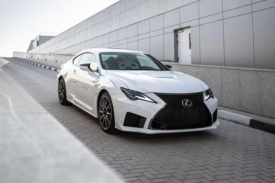 Lexus RC F Front View LED DRL With Side Alloy Wheel Lexus RC F Front View LED DRL With Side Alloy Wheel
