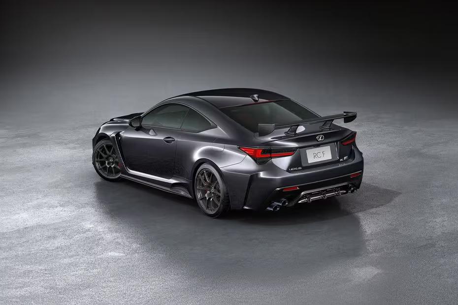 Lexus RC F Rear Left Side Top View with Tail Light Lexus RC F Rear Left Side Top View with Tail Light