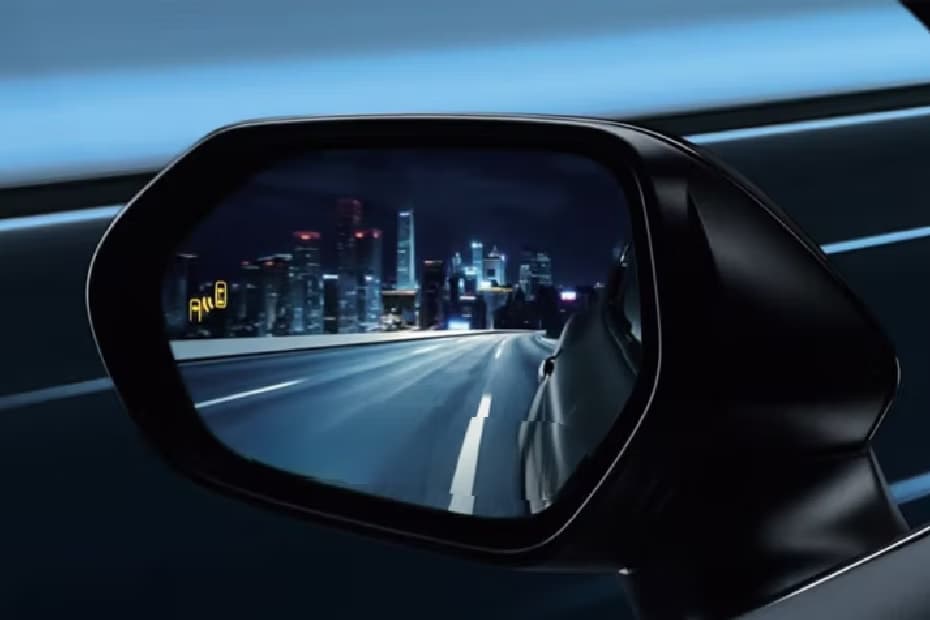 Toyota Camry Hybrid Side Mirror View Toyota Camry Hybrid Side Mirror View