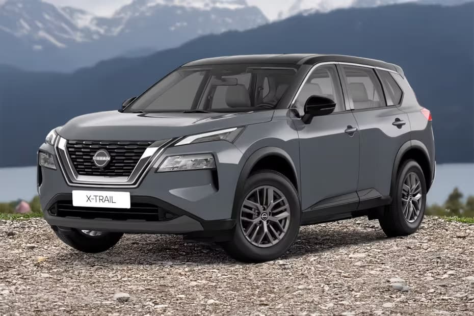 Nissan X Trail Front Angle Low View Nissan X Trail Front Angle Low View