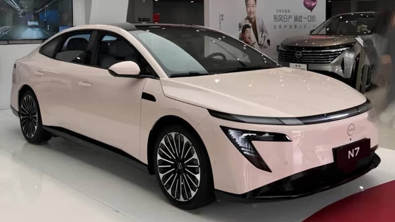 Nissan N7 Electric Sedan Reaches Dealers in China, Before Its Official Launch Nissan N7 Electric Sedan Reaches Dealers in China, Before Its Official Launch