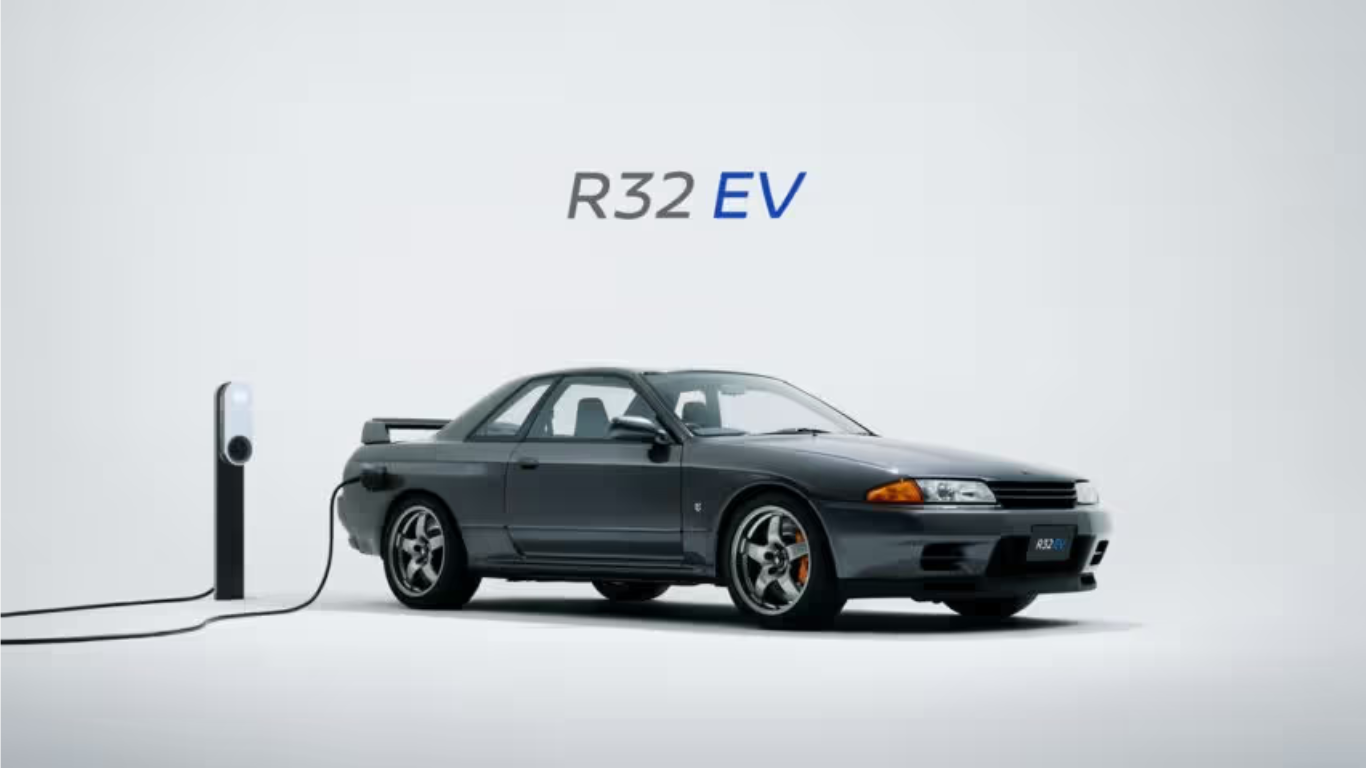 Nissan Reveals All-Electric R32 GT-R EV at the 2025 Tokyo Auto Salon Nissan Reveals All-Electric R32 GT-R EV at the 2025 Tokyo Auto Salon
