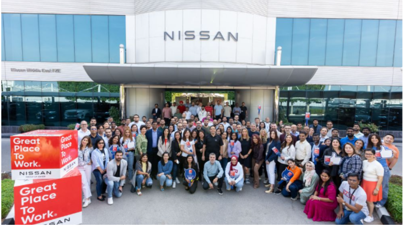"Great Place To Work" is Nissan's Middle East Headquarters "Great Place To Work" is Nissan's Middle East Headquarters