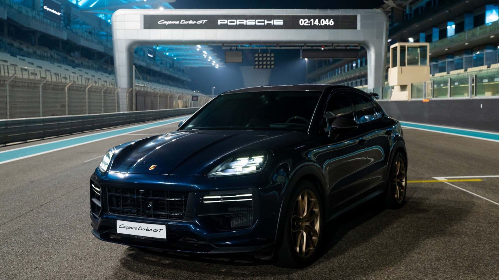 Porsche Cayenne Turbo GT Sets New Performance Benchmark at Yas Marina Circuit Porsche Cayenne Turbo GT Sets New Performance Benchmark at Yas Marina Circuit