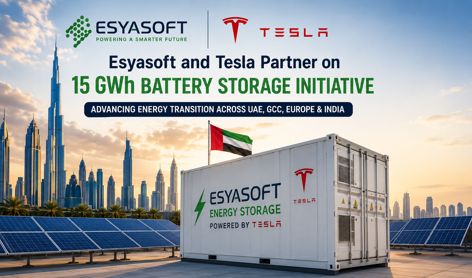 Tesla Powers UAE Energy Future with Landmark 15 GWh Battery Storage Partnership Tesla Powers UAE Energy Future with Landmark 15 GWh Battery Storage Partnership