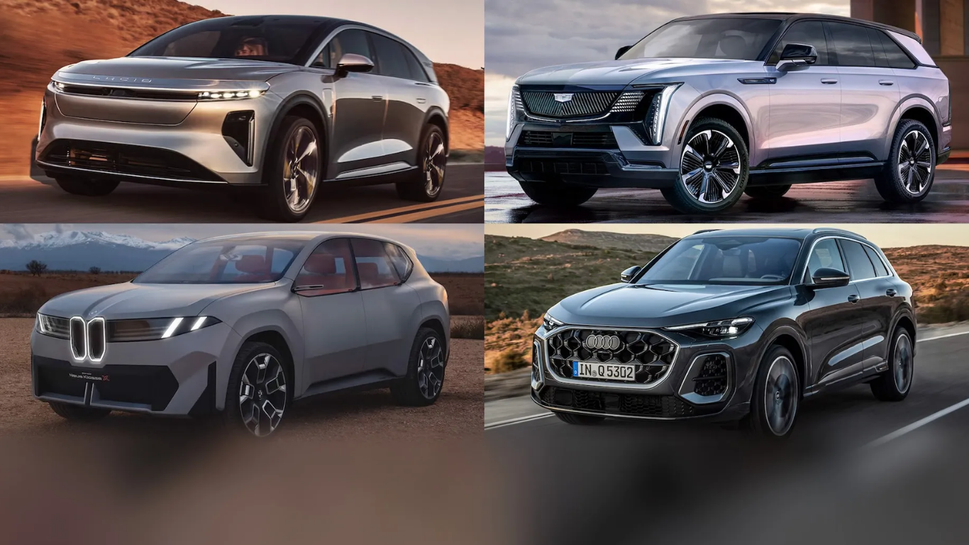 Top 10 Best SUVs Arriving in 2025 – Featuring EVs, Hybrids, and V8 Models Top 10 Best SUVs Arriving in 2025 – Featuring EVs, Hybrids, and V8 Models
