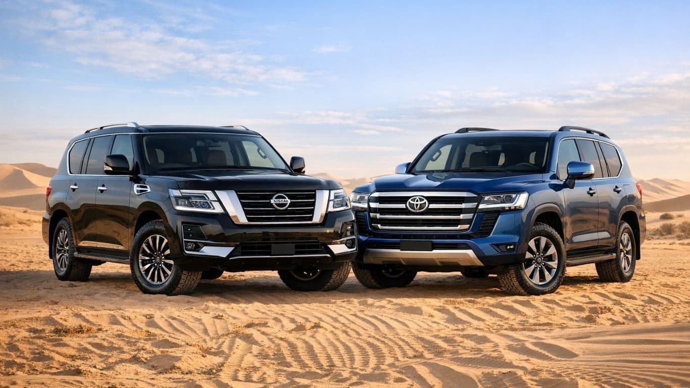 Toyota Land Cruiser vs Nissan Patrol: UAE's Desert Legends with Unmatched 80% Resale Power Toyota Land Cruiser vs Nissan Patrol: UAE's Desert Legends with Unmatched 80% Resale Power