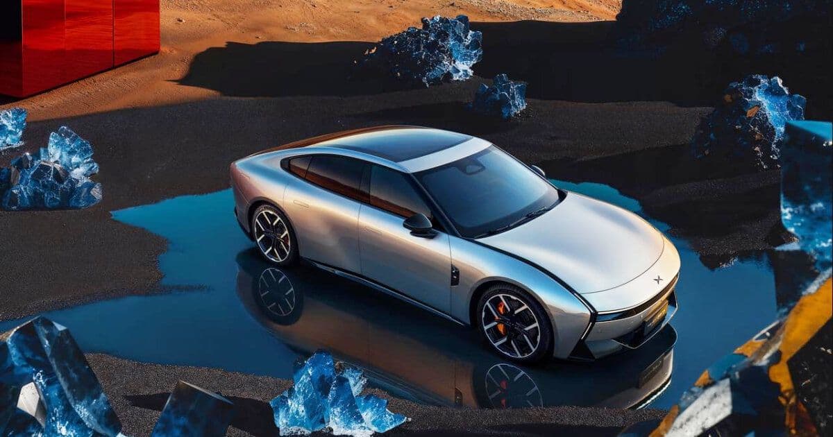 XPeng P7 Electric Sports Sedan Revealed With AI Driving Modes XPeng P7 Electric Sports Sedan Revealed With AI Driving Modes