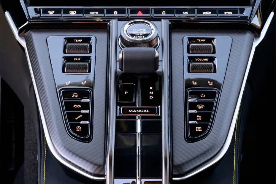 Aston Martin Vantage 2026 Deep Storage Space Inside the Centre Console Aston Martin Vantage 2026 Deep Storage Space Inside the Centre Console