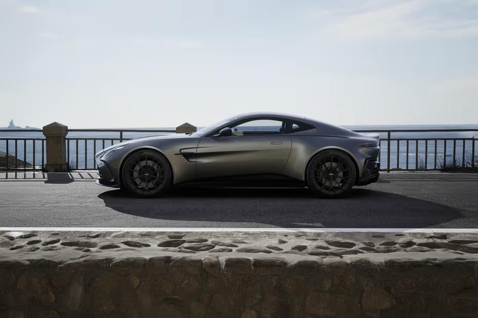 Aston Martin Vantage 2026 Left Side Profile with Alloy Wheels Aston Martin Vantage 2026 Left Side Profile with Alloy Wheels