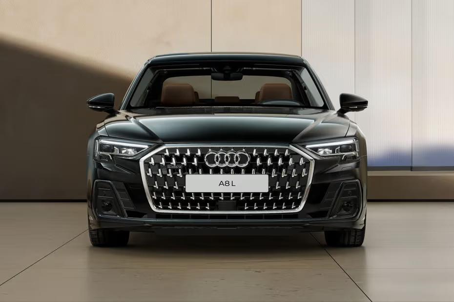 Audi A8 L 2026 front view with LED Headlights Audi A8 L 2026 front view with LED Headlights
