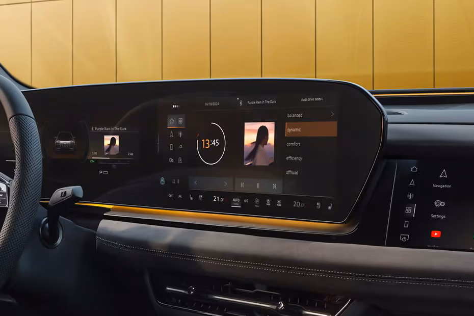 Audi SQ6 Sportback e-tron 2026 Digital Infotainment System Audi SQ6 Sportback e-tron 2026 Digital Infotainment System