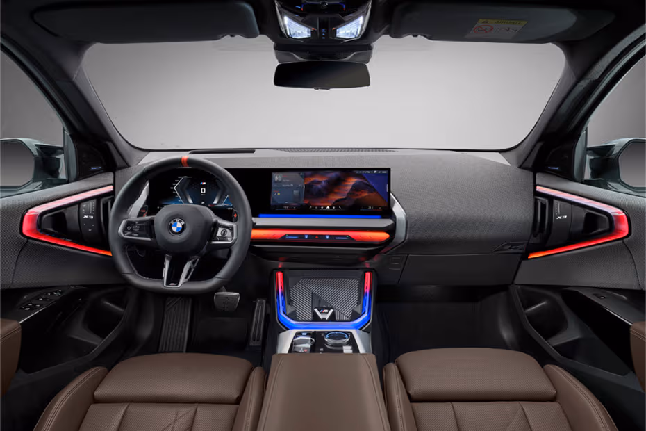 BMW X3 2026 SUV Dashboard Layout with Dual integrated displays BMW X3 2026 SUV Dashboard Layout with Dual integrated displays