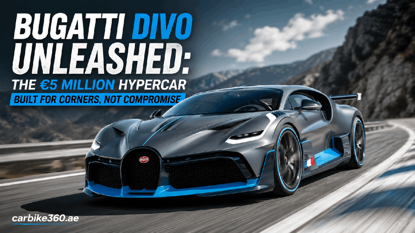Bugatti Divo Unleashed: The €5 Million Hypercar Built for Corners, Not Compromise Bugatti Divo Unleashed: The €5 Million Hypercar Built for Corners, Not Compromise