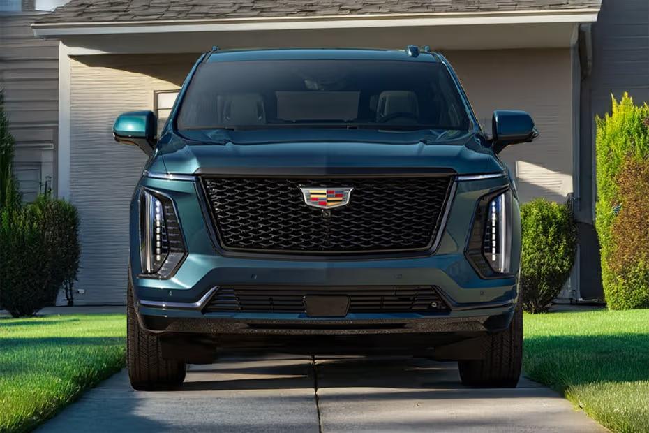 Cadillac Escalade 2026 Front View with LED Headlights Cadillac Escalade 2026 Front View with LED Headlights