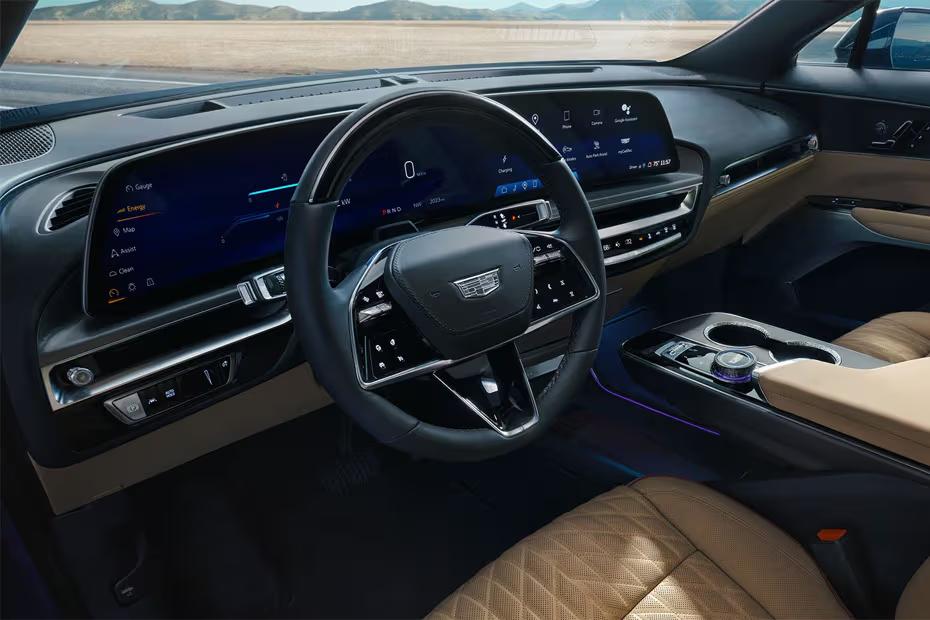 Cadillac LYRIQ 2026 Dashboard Layout with Dual Integrated Displays Cadillac LYRIQ 2026 Dashboard Layout with Dual Integrated Displays