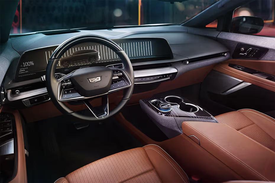 Cadillac Optiq 2025 Interior centre console with gear selector Cadillac Optiq 2025 Interior centre console with gear selector