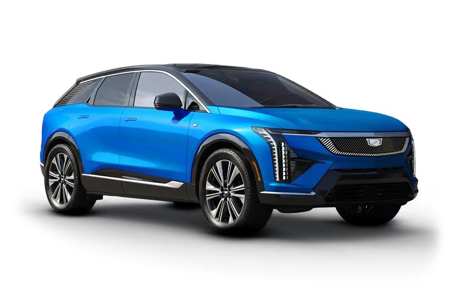Cadillac Optiq 2026 SUV Coastal Blue Metallic With Black Roof Colour