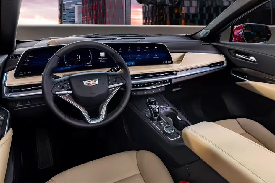 Cadillac XT4 2026 Dashboard Layout with Dual Integrated Displays Cadillac XT4 2026 Dashboard Layout with Dual Integrated Displays