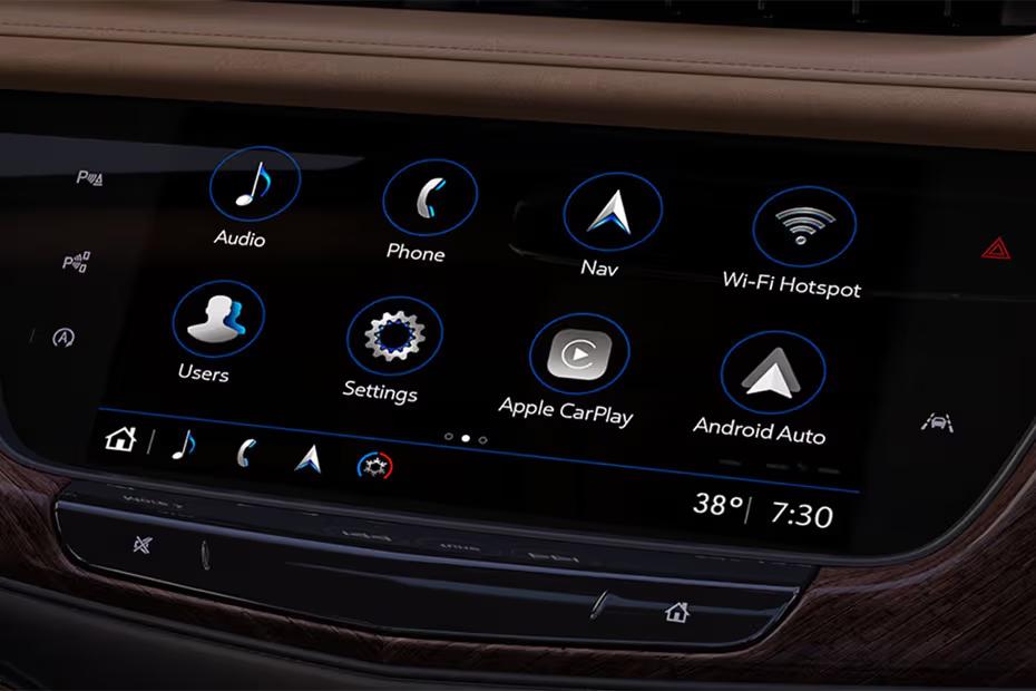 Cadillac XT6 2026 Floating touchscreen infotainment system Cadillac XT6 2026 Floating touchscreen infotainment system