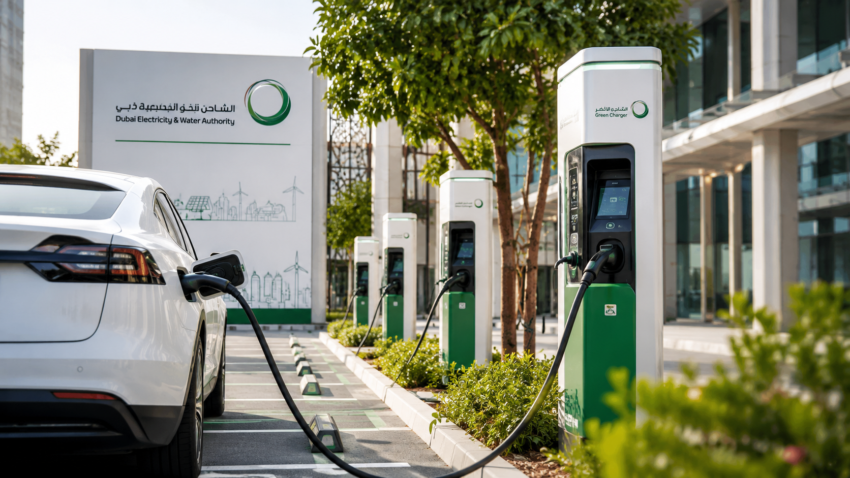 DEWA Strengthens Dubai's EV Future with 46 New Chargers DEWA Strengthens Dubai's EV Future with 46 New Chargers
