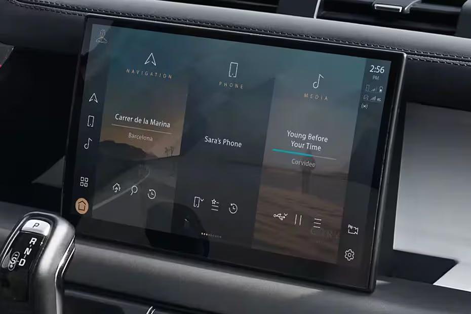 Land Rover DEFENDER 110 2026 Floating touchscreen infotainment system Land Rover DEFENDER 110 2026 Floating touchscreen infotainment system