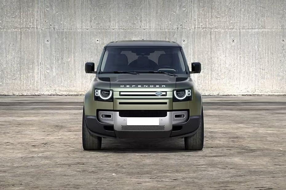 Land Rover DEFENDER 110 2026 Front view with LED headlights Land Rover DEFENDER 110 2026 Front view with LED headlights