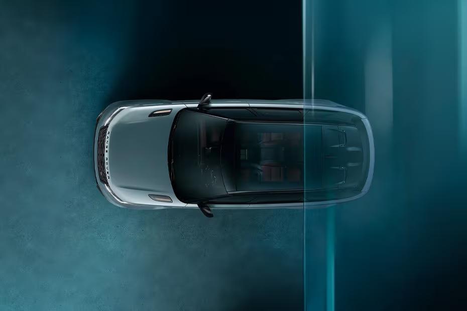 Land Rover Range Rover Velar 2026 Top angle exterior view Land Rover Range Rover Velar 2026 Top angle exterior view
