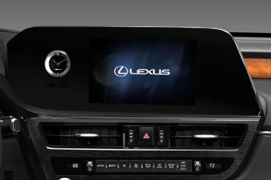 Lexus ES 2026 dashboard with floating touchscreen infotainment system Lexus ES 2026 dashboard with floating touchscreen infotainment system
