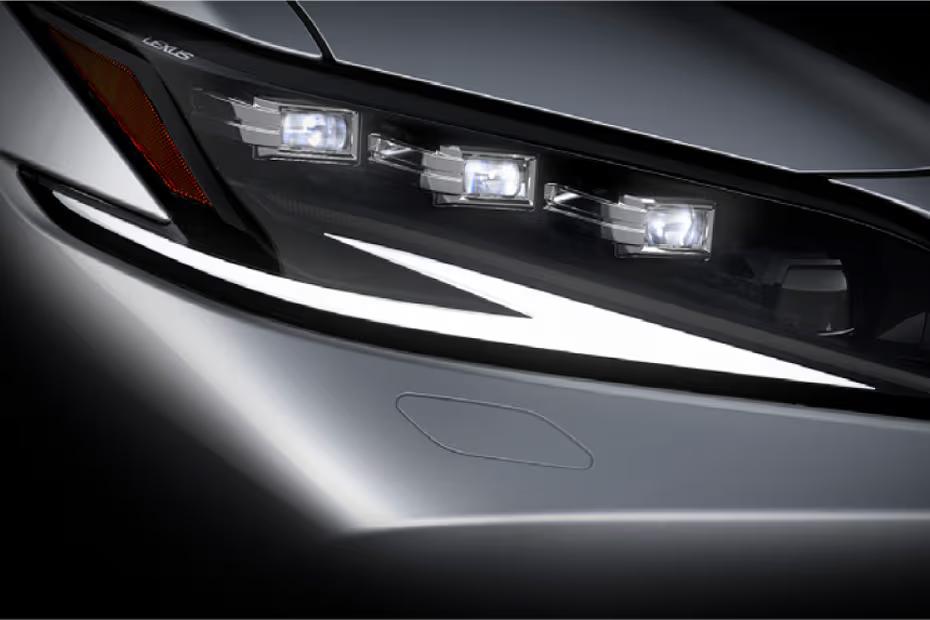 Lexus ES 2026 Sonic Chrome LED Headlights View Lexus ES 2026 Sonic Chrome LED Headlights View