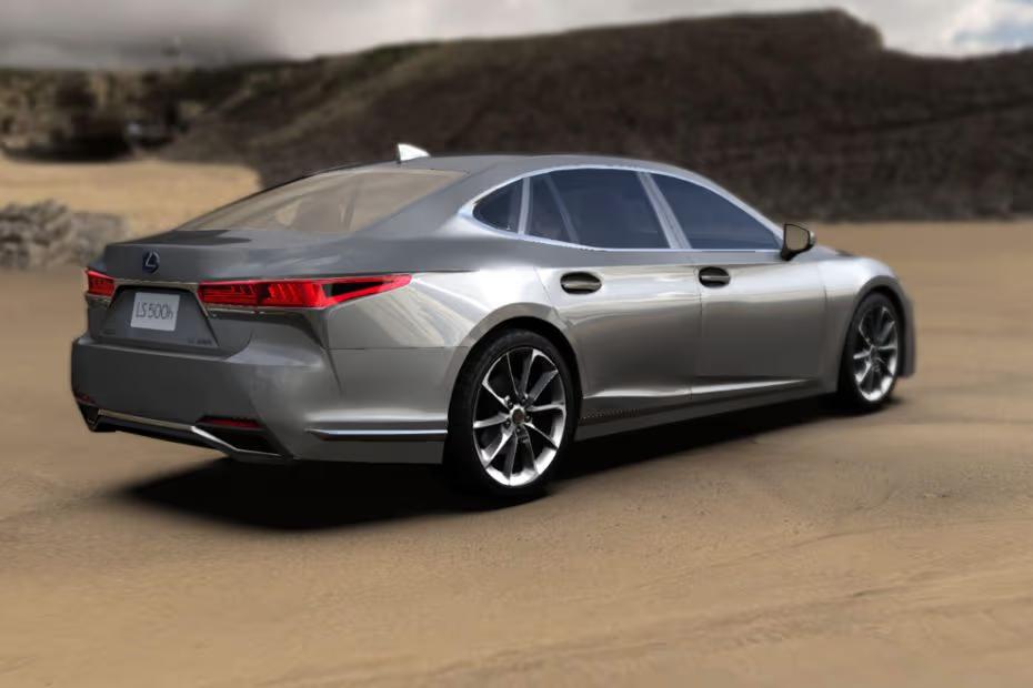 Lexus LS 2026 Sedan Rear Right Side Angle View Lexus LS 2026 Sedan Rear Right Side Angle View