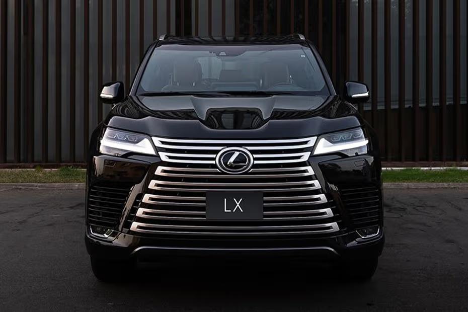 Lexus LX 700H 2026 front side full angle view Lexus LX 700H 2026 front side full angle view