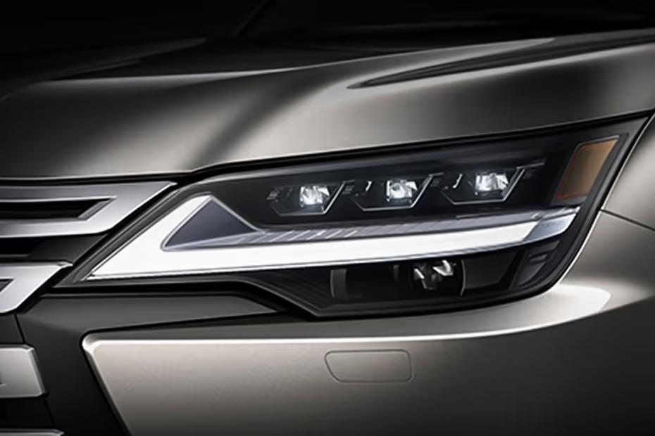 Lexus LX 700H 2026 front view with LED Headlights Lexus LX 700H 2026 front view with LED Headlights