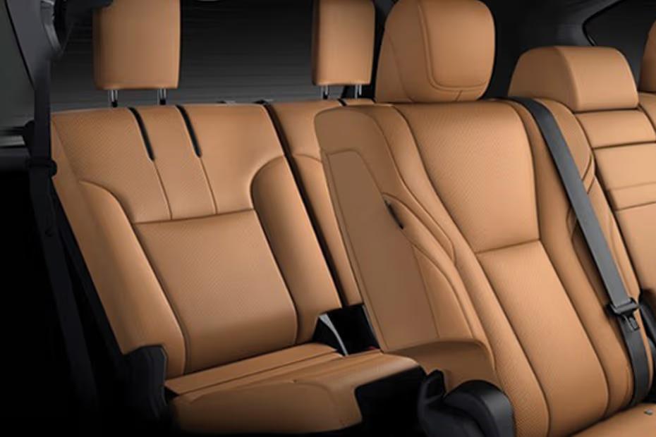 Lexus LX 700H 2026 rear seat view Lexus LX 700H 2026 rear seat view