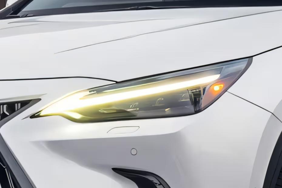 Lexus NX Hybrid 2026 SUV White Nova front view with LED Headlights Lexus NX Hybrid 2026 SUV White Nova front view with LED Headlights