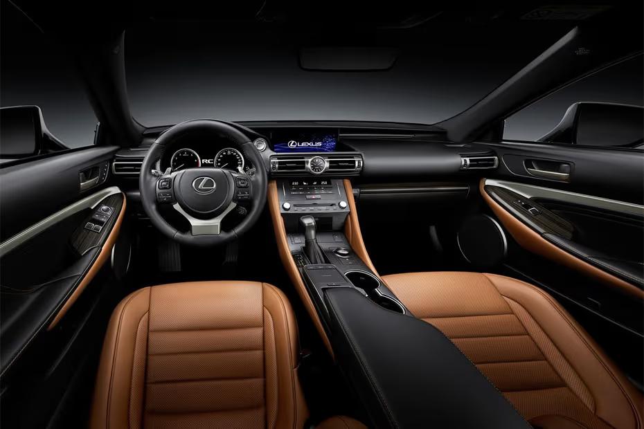 Lexus RC 2026 Coupe Dashboard Layout View Lexus RC 2026 Coupe Dashboard Layout View